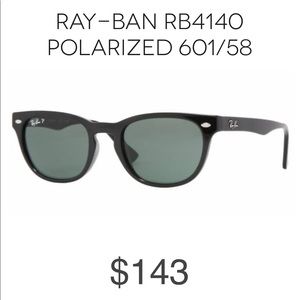 Ray-Ban New Wayfarer Polarized Sunglasses 4140